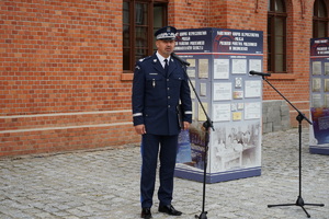 Przemówienie Komendanta Policji.