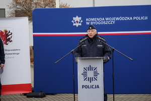 Uroczyste przekazanie pojazdów służbowych