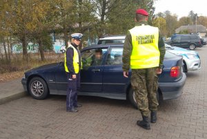 Policjanci i Żandarmeria wspólne działania