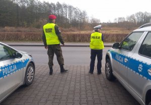 Policjanci i Żandarmeria wspólne działania