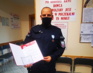 Odznaczenie policjanta